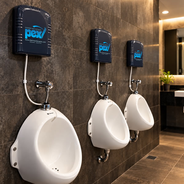 Sistema de desodorización por goteo para baños